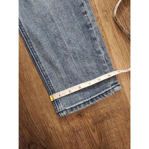 Mother 'The Double Dazzler In Lbo" womens Jeans 30x23.5 crop ankle straight fit - Picture 7 of 11